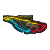 Enseigne néon LED personnalisée Circuit Gilles Villeneuve pour mariage et décoration publicitaire – En stock