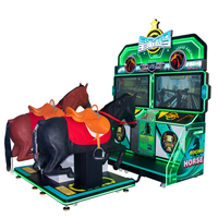 Jeu d'équitation d'arcade Royal Racecourse pour 2 joueurs, simulation réaliste, écran 3D, jeu vidéo de course multijoueur