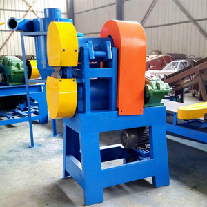 Machine de recyclage semi-automatique de pneus usagés, broyeur de pneus pour la production de poudre de caoutchouc, broyeur de caoutchouc - Product Image 1