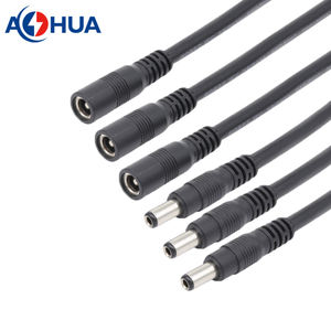 Male Female M11 20 22 24 <strong>AWG</strong> 4A Power Wiring Quick 5.5 2.1 2.5 300mm 500mm Extension <strong>Cable</strong> - Product Image 3