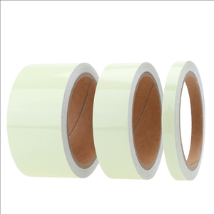 ПВХ 2-часовая самоклеящаяся светящаяся пленка для печати самоклеящаяся напольная маркировочная лента флуоресцентный светоотражающий материал - Product Image 2