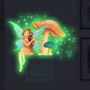 DIY drôle mignon chat noir chien Rat souris Animls interrupteur décalcomanie Stickers muraux maison décalcomanies chambre enfants chambre lumière salon décor - Product Image 2