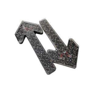 Segnale Stradale a Freccia LED Lampeggiante Giallo di Alta Qualità 600mm - Product Image 1