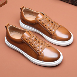 <span class=keywords><strong>Zapatillas</strong></span> Casuales de Verano para Hombre, Estilo Coreano, Suela Blanca Suave, Transpirables y Versátiles, con Cordones, para Hombres Jóvenes - Product Image 3