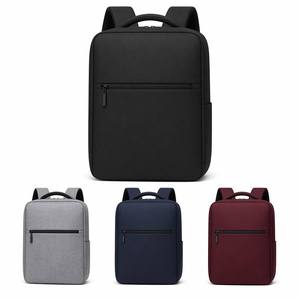Waterproof USB Charging Leather Custom <b>Laptop</b> <b>Backpacks</b> for Business Travel Office Daily Use - Product Image 1