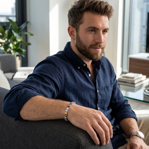 Bracelet jonc PYQ S925 en argent sterling avec chaîne tennis et moissanite arc-en-ciel 3/4/5/6,5 mm – Rose, bleu, rouge, vert – Moissanite polyvalente - Product Image 4