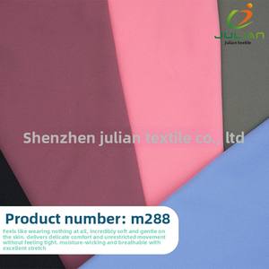 Naakt-gevoel brokaat stof gebreid slijtvast 79,5% nylon 20,5% spandex voor bh's yogabroeken basislagen groothandel stof - Product Image 3