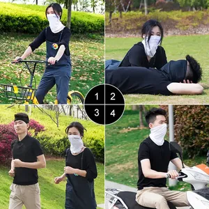 洛克罗斯夏季自行车头饰防汗透气跑步自行车头巾运动围巾安蒂紫外线面罩 - Product Image 5