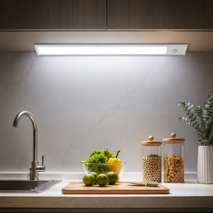 Luz LED para Gabinete con Sensor de Movimiento, Lámpara Nocturna de Instalación Magnética, 3 Temperaturas de Color, Recargable por USB para Cocina y Armario - Product Image 2