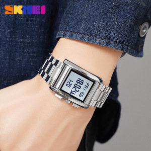 SKMEI นาฬิกาผู้ชาย<span class=keywords><strong>2273</strong></span>ใหม่, นาฬิกาข้อมือกันน้ำ30เมตรนาฬิกาดิจิตอลเคลื่อนไหวเรืองแสงจับเวลาวันที่ - Product Image 4
