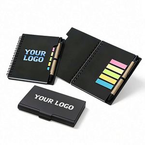 Wholesale Logo Kraft Paper Cover Bulk Spiral Notebook Promo Business Advertising Gift <b>Small</b> <b>Notepads</b> With Pen - Product Image 1