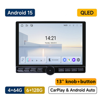 Autoradio Android universel 9/10 pouces 1280P Écran tactile 2.5D Lecteur multimédia DVD 2din WIFI Radio Carplay GPS Navigation