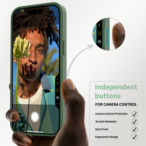 เคสโทรศัพท์มือถือ <span class=keywords><strong>iPhone</strong></span> 17 16 15 14 <span class=keywords><strong>13</strong></span> <span class=keywords><strong>Pro</strong></span> Max รุ่นหรูหรา พร้อมปุ่มควบคุมกล้อง แม่เหล็กดูดติด ป้องกันการกระแทก ดีไซน์ฝ้าแบบใหม่ - Product Image 2