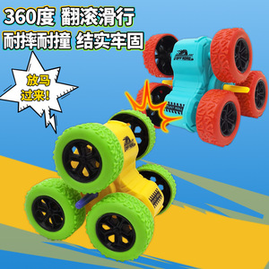 Voiture de cascade tout-terrain à six roues pour enfants, 8 cm, en plastique, avec fonction d'inertie - Product Image 3