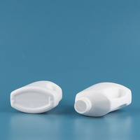 Bouteilles de détergent à lessive miniatures en HDPE blanc de 100 ml pour détergent liquide et adoucissant pour tissus