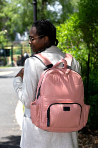 <span class=keywords><strong>Mochila</strong></span> de Pañales de Nailon Moderna Personalizada de Fábrica al por Mayor, Bolsas de Maternidad, Bolsa de Pañales para Bebés para Madres - Product Image 4