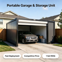 Maison préfabriquée personnalisée en conteneur, porte en acier galvanisé, garage, entrepôt, économique, montage facile