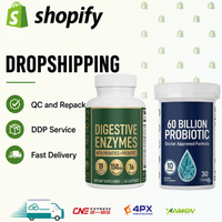Proveedor de Suplementos para Dropshipping: Enzimas Digestivas y Probióticos 60 Mil Millones de UFC - Salud Intestinal y Alivio Post-Comida