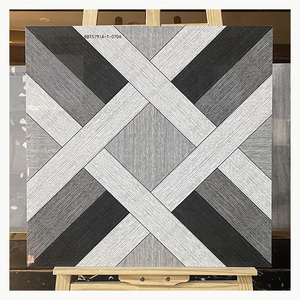 Baldosa de Cerámica con Diseño de Parqué en Color <span class=keywords><strong>Gris</strong></span> para Dormitorio, Sala de Estar y Comedor - Product Image 2