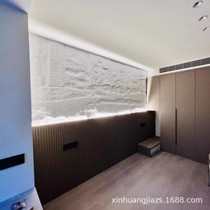 Pierre de Xinhuangjia, imitation cuir, ardoise en forme de champignon, léger, art, nouveau matériau, polyuréthane, grand panneau, salon - Product Image 2