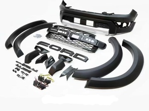 ชุดอุปกรณ์เสริมสำหรับรถฟอร์ดแรนเจอร์ T8 T7 T6 2012-2025แปลงเป็นกระจังหน้าสไตล์แร็ปเตอร์กันชนหน้า - Product Image 1