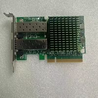Tarjeta de Red Ethernet AOC-STGN-I2S 10GbE de Segunda Mano, Económica, con Doble Puerto SFP+, Controlador 82599, Versión 2.0 para X520-DA2