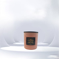 Bougeoir rond en céramique personnalisé avec diffuseur en verre roseau bouteille ensemble de parfums pour la décoration intérieure et les cadeaux vides