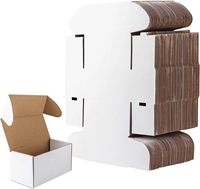 Boîtes d'expédition pliables en carton ondulé pour l'aviation, avec logo personnalisé en relief, revêtement UV, écologiques et recyclables