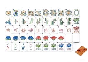 Modern Luxury - Juego de Mahjong Americano de 160 Piezas, con Diseño de Grano de Madera Impreso en Acrílico de 4 Capas, Grabado con Láser, Duradero, Oh My Mahjong - Product Image 5