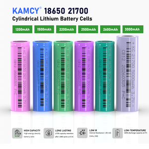 Batería KAMCY <span class=keywords><strong>18650</strong></span> de 2200 mAh, 3.7 V, Recargable, de Iones de Litio, Celdas de Batería de Iones de Litio <span class=keywords><strong>18650</strong></span> - Product Image 5
