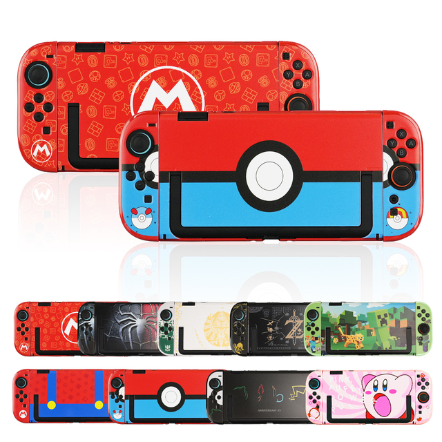 Cartoon Theme Design Protective Case for Nintendo Switch 2 Gaming Console Cover Protector Skin Shell