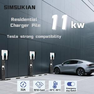 Chargeur EV niveau 2 7KW/11KW/22KW | Station de charge rapide murale pour Tesla, <span class=keywords><strong>BMW</strong></span>, Nissan et toutes les voitures électriques GBT/CCS/Type 2 - Product Image 4