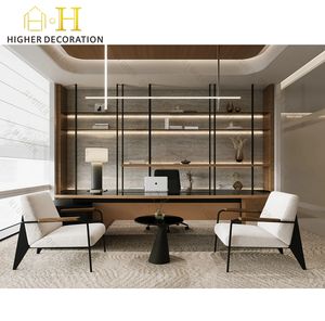 Logotipo personalizado Oficina Vestíbulo Muebles Metal Oficina Estante Madera Led Tira de luz Bloqueable Mostrador Oficina <span class=keywords><strong>Abogado</strong></span> - Product Image 6