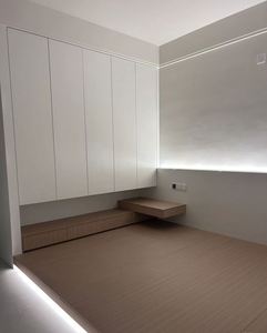 Apartamento personalizado, muebles nórdicos, muebles de hotel, cama de madera maciza, cama tamaño King, juego de dormitorio - Product Image 5