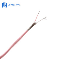N Type Shielded PTFE/FEP High Temperature Resistant Nickel-Chromium-Silicon Thermocouple Wire 2 Cores Customizable Length