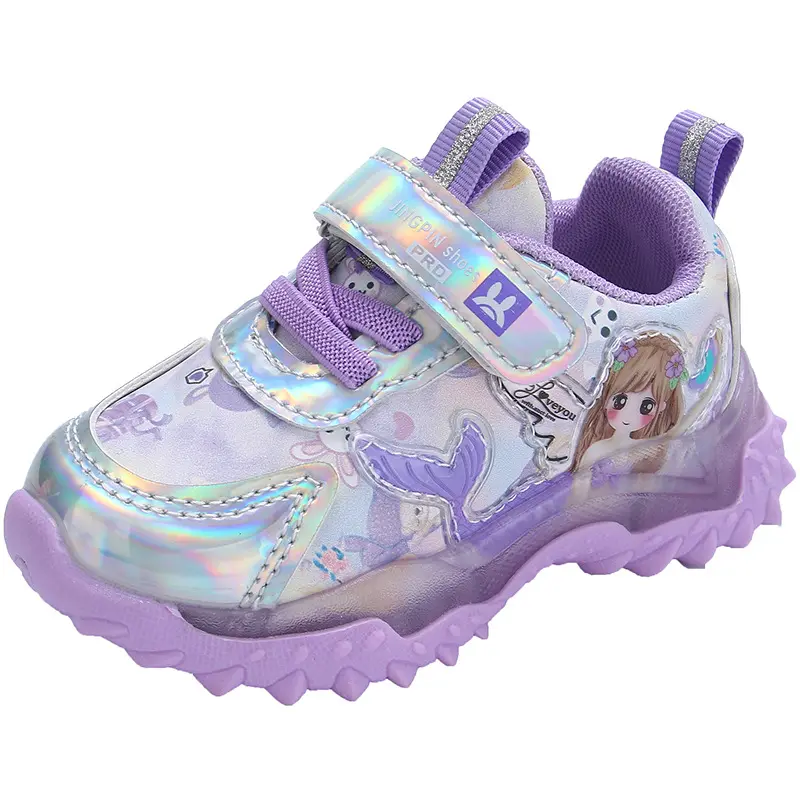 Children's baby Casual shoes kids boy girl LED light shine sneakers shoes 2023 hot sale new fashion