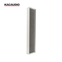KACAUDION 88100 Penjualan Langsung Pabrik Sumber Material Khusus Speaker Kolom Bentuk Kompak Putih untuk Ruang Konferensi