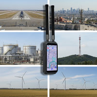 Détecteur FPV portable H3l 900 MHz, 1,2 GHz, 2,4 GHz, 5,8 GHz, portée 1-3 km, système de localisation de drones FPV, détection de position du pilote