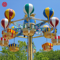 Équipement de manèges de parc d'attractions en plein air, attraction de fête foraine, tour de ballons Samba pour enfants et adultes