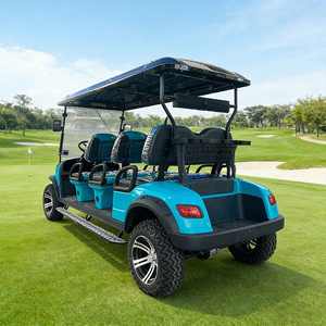 WOLAN Chariot de golf électrique stable 6 places avec accoudoirs pour personnes âgées, idéal pour les centres communautaires - Product Image 5