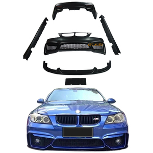 Kit de Carrocería <span class=keywords><strong>E90</strong></span> Upgrade M4 Serie 3 Pre-lci para BMW, Parachoques Completo, Rejilla, Faldones Laterales 318i 320i <span class=keywords><strong>325i</strong></span> 2005 <span class=keywords><strong>2006</strong></span> - Product Image 2