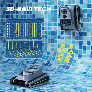 Robot Inteligente para Piscinas, Limpiador de Piscinas Automático Profesional, de Gran Tamaño, para Piscinas Elevadas, con Función <span class=keywords><strong>Manual</strong></span> - Product Image 3