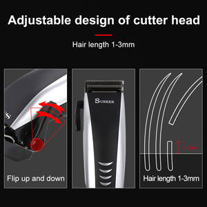 Cortadora de Pelo Portátil <span class=keywords><strong>SURKER</strong></span> con Cable, Recortadora de Pelo, Cortadora de Pelo Recta - Product Image 4