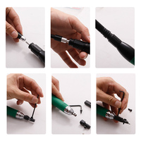 Ponceuse pneumatique de polissage à plan alternatif Ponceuse pneumatique micro-pneumatique industrielle rectifieuse ultrasonique