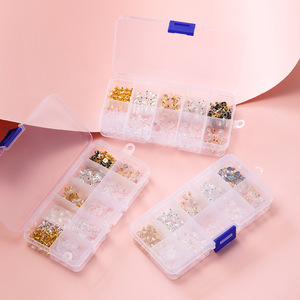 อุปกรณ์ทำเครื่องประดับ DIY ชุดจุกอุดหู 10 ชิ้น แบบผสมสไตล์ต่างๆ สำหรับงานประดิษฐ์ - Product Image 3