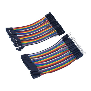 Câble Dupont blindé 40 broches 15CM 20CM 30CM 40CM mâle vers mâle/femelle vers mâle/femelle femelle, faisceau électronique - Product Image 5