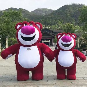 Costume de mascotte gonflable en peluche Xincheng, personnage de dessin animé populaire, ours, pour publicité de Noël, adultes, service OEM - Product Image 6