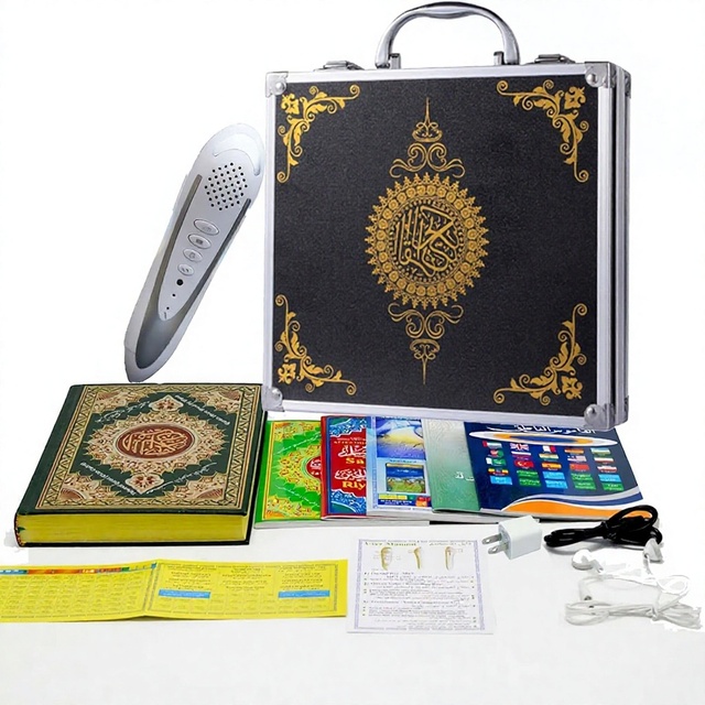 Quran Pen Reader Upgraded 32G Digital Talking Pen Arabic English Translation Reciters Multilingual Islamic China Ramadan Gift