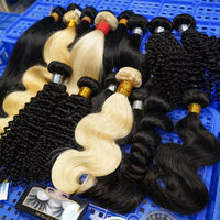 Cheveux brésiliens vierges bruts à cuticules alignées, lots de cheveux humains vierges en gros, fournisseur de cheveux vierges, lots de cheveux brésiliens vierges de type Mink