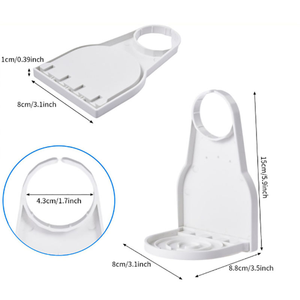 น้ำยาซัก<span class=keywords><strong>ผ้า</strong></span>หยดจับถาดวางถ้วยที่ใส่สบู่เครื่องทำน้ำยาปรับ<span class=keywords><strong>ผ้า</strong></span>นุ่มอุปกรณ์จัดระเบียบภาชนะบรรจุของเหลวในอ่าง - Product Image 6